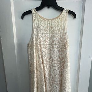Free People Lace Shift Dress